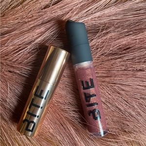 Bite Beauty Yaysayer lipgloss and mini mascara bundle